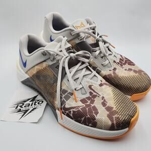 Mens Size 10.5 Nike Workout Shoes Metcon 10 AMP Light Bone Cave Stone HQ2615-001